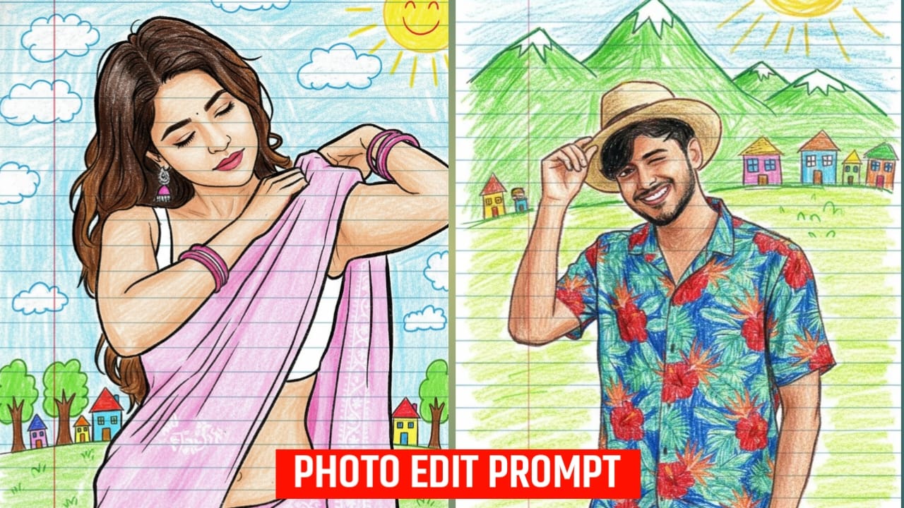 Google Gemini Drawing Art Ai Photo Editing Prompts 2025