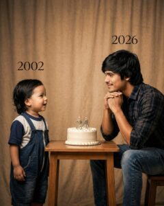 Childhood to Young Adult AI Photo Editing Prompts
