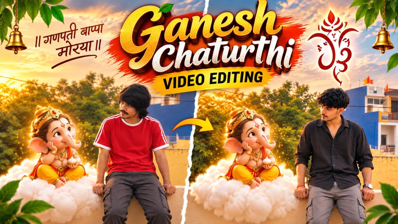 Ganesh Chaturthi video editing 2026
